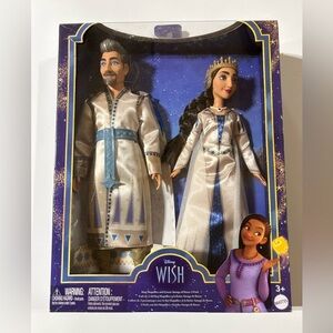 Disney Wish King Magnifico and Queen Amaya of Rosas